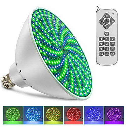 Ayshone 120V 45W LED Pool Lights Bulb,RGB Color Changing Swimming ...