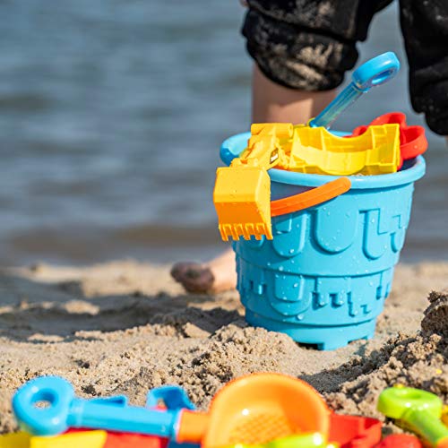 Ayukawa 23 Pcs Beach Sand Toys ,Castle,Excavator,Watering can, Mol...