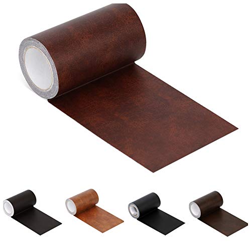 Leather Repair Tape Patch Leather Adhesive for Sofas, Car Seats, H...