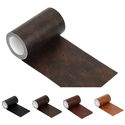 Leather Repair Tape Patch Leather Adhesive for Sofas, Car Seats, H...