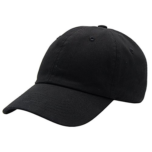 Baseball Cap for Men Women - Classic Dad Hat, BLK