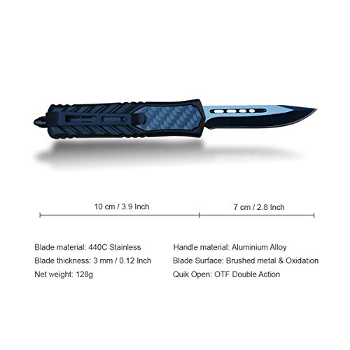 Folding Knife Tactical Pocket Knife Survival Quik Open - Small - M...