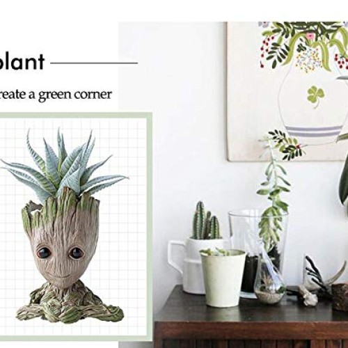 Baby Groot Flowerpot Super Cute Flowerpot Treeman Baby Groot Succu...