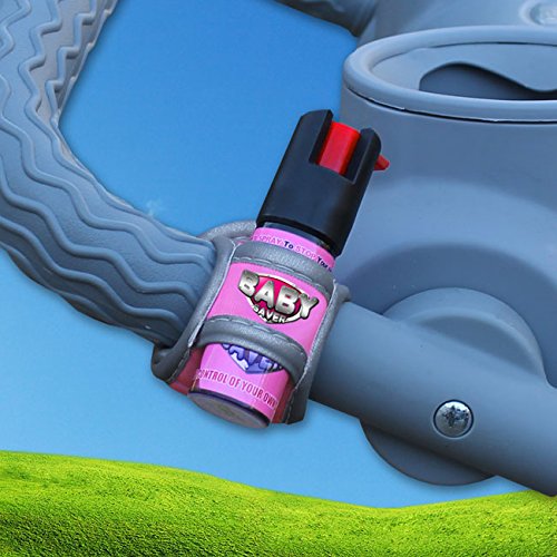 Baby Saver Pepper Spray For Women - Made For Wheeled Joggers And B...