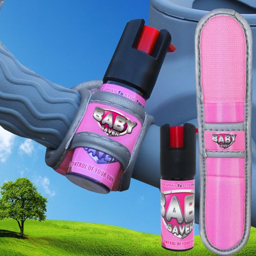 Baby Saver Pepper Spray For Women - Made For Wheeled Joggers And B...