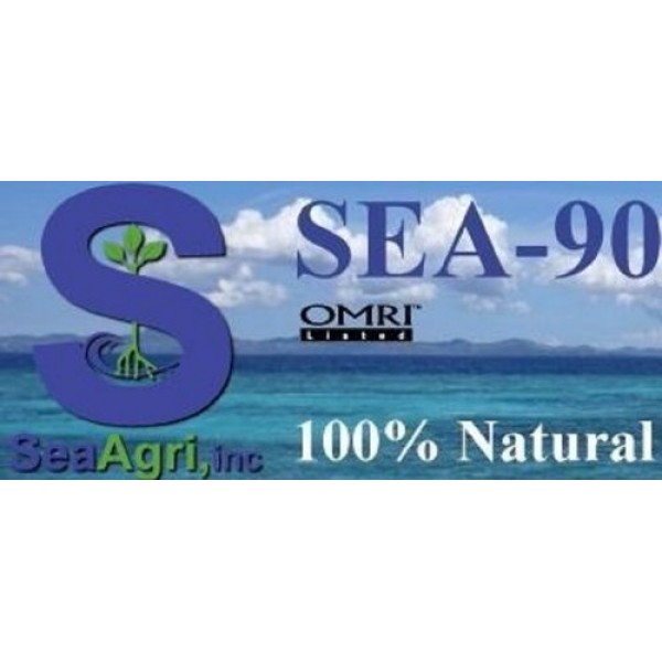 SEA-90 Organic Fertilizer for Hydroponics, Soil, Plant Food, 5 Pou...