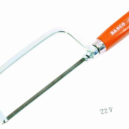 Bahco 228 Mini Hacksaw with Blade Tensioning Handle Made of Breech...