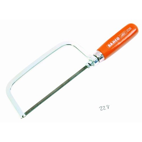 Bahco 228 Mini Hacksaw with Blade Tensioning Handle Made of Breech...