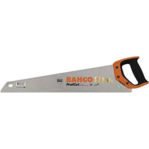 BAHCO PC-22-FILE-U7 22 Inch Professional Cut Handsaw with 7 Fileab...