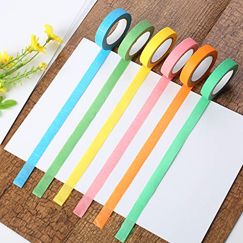 Colored Masking Tape - 12 Colors Masking Tape Painters Tape Art & ...