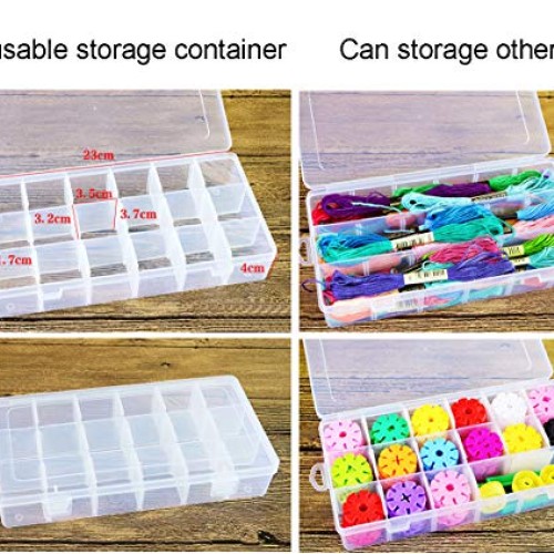 BALABEAD Giant Crayon Bead Box, Pony Beads with Smooth Surface Cra...