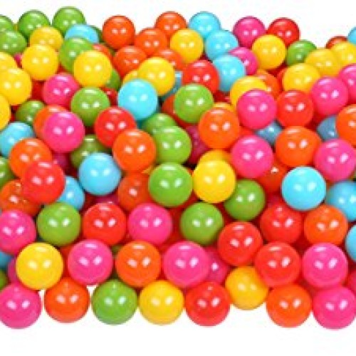 BalanceFrom 2.3-Inch Phthalate Free BPA Free Non-Toxic Crush Proof...