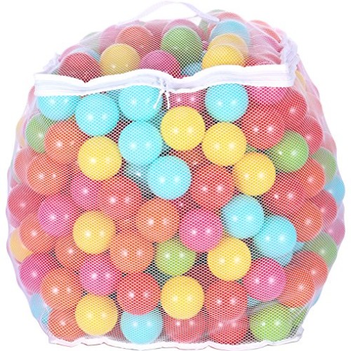 BalanceFrom 2.3-Inch Phthalate Free BPA Free Non-Toxic Crush Proof...