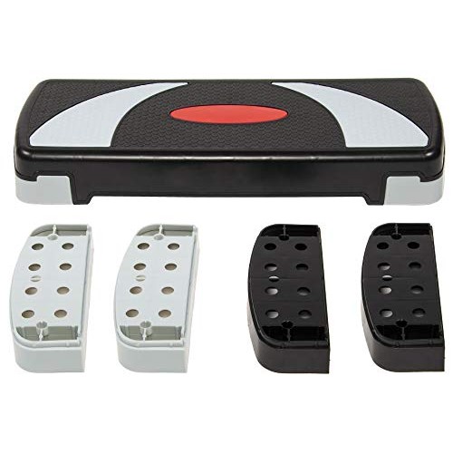 BalanceFrom Adjustable Workout Aerobic Stepper Step Platform Trainer
