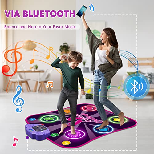 Bambilo Light Up Dance Mat for Kids, Boys & Girls Toys Ages 3 4 5 ...