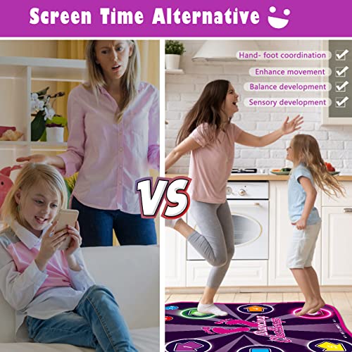 Bambilo Light Up Dance Mat for Kids, Boys & Girls Toys Ages 3 4 5 ...