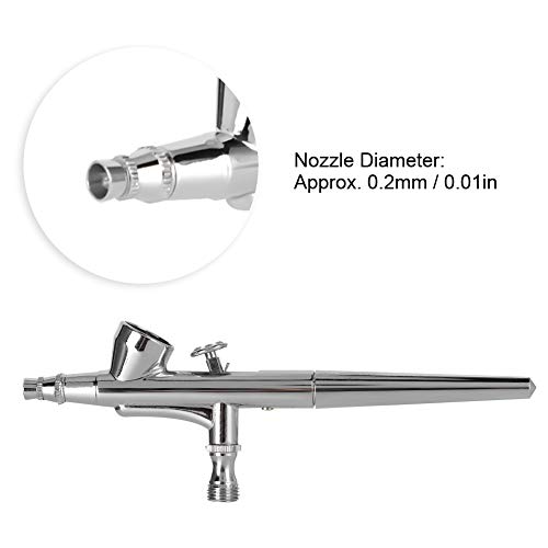 Spray , 0.2mm High Precision Nozzle Painting Airbrush, Detachab...