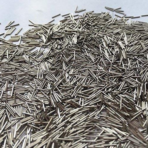 BAOSHISHAN Stainless Steel Tumbling Media Pins 1kg/2.2lb Polishing...