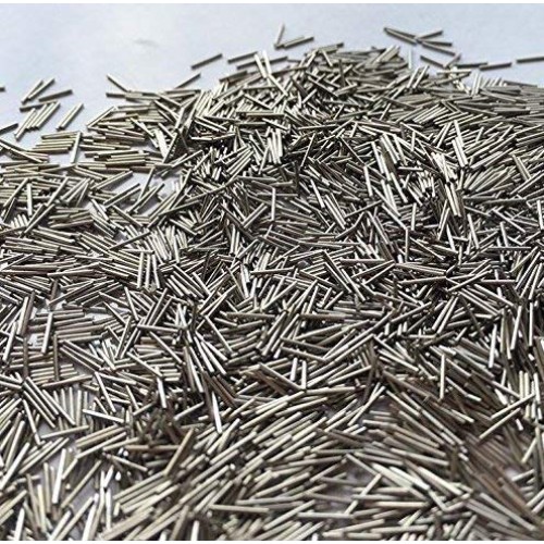 BAOSHISHAN Stainless Steel Tumbling Media Pins 1kg/2.2lb Polishing...