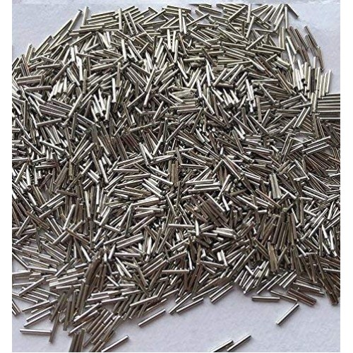 BAOSHISHAN Stainless Steel Tumbling Media Pins 1kg/2.2lb Polishing...