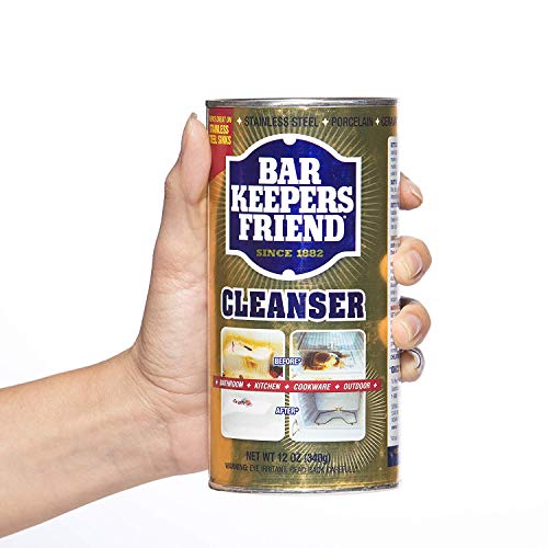 Bar Keepers Friend Cleanser and Polish, 12-Ounces 2-Pack