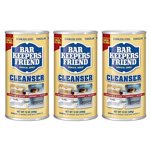 Bar Keepers Friend Cleanser and Polish, 12-Ounces 2-Pack