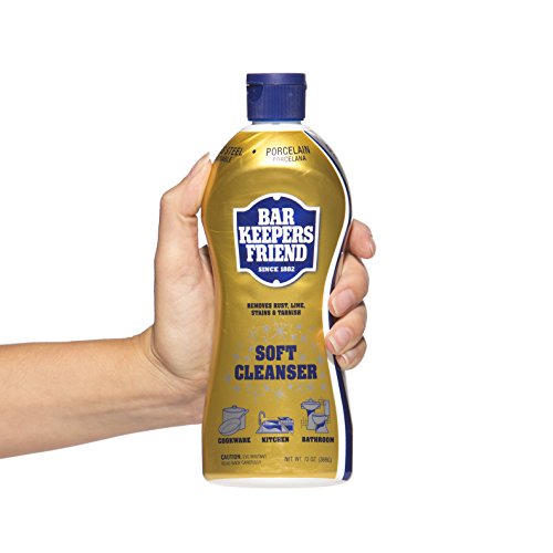 Bar Keepers Friend Soft Cleanser Liquid 13 oz Multipurpose Cleaner...