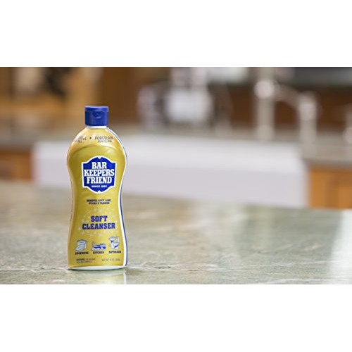 Bar Keepers Friend Soft Cleanser Liquid 13 oz Multipurpose Cleaner...
