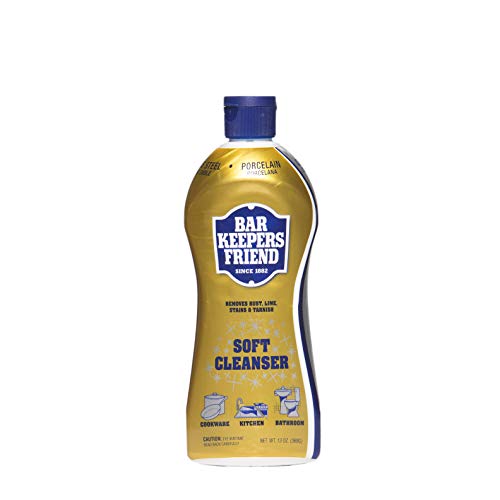Bar Keepers Friend Soft Cleanser Liquid 13 oz Multipurpose Cleaner...