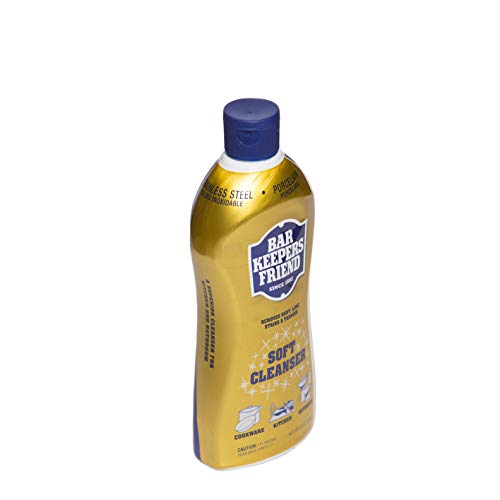 Bar Keepers Friend Soft Cleanser Liquid 13 oz Multipurpose Cleaner...