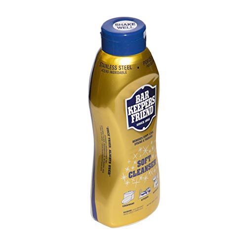 Bar Keepers Friend Soft Cleanser Liquid 26 oz - English/Spanish ...