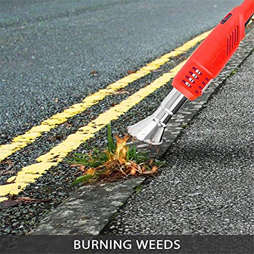 Handheld Flame Weed Burner Torch, Portable Moss Killer Weed Burner...