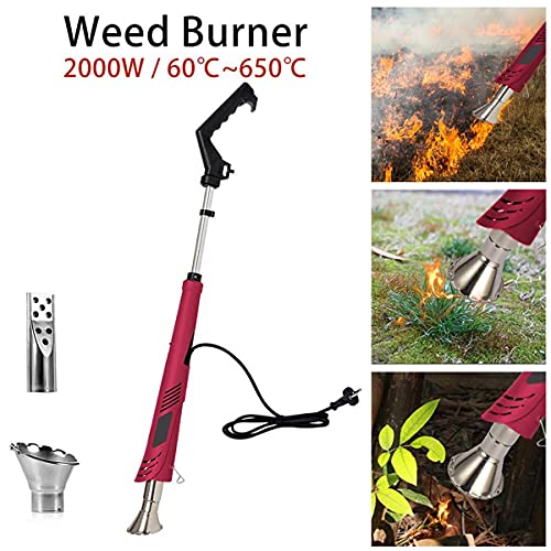 Handheld Flame Weed Burner Torch, Portable Moss Killer Weed Burner...