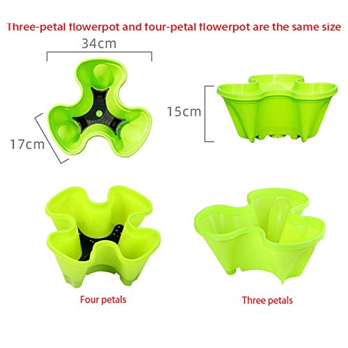 Stand Stacking Planters Strawberry Planting Pots, Strawberry and H...