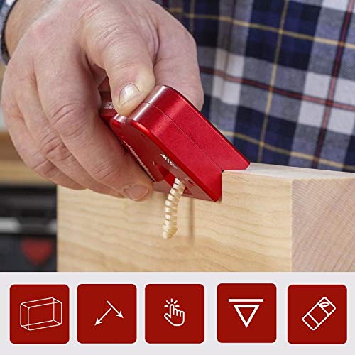 Woodworking Edge Corner Plane, Metal Manual Block Planer, DIY Hand...