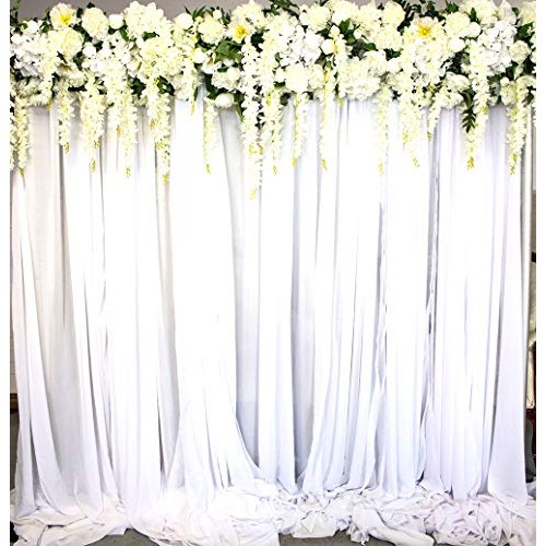 Chiffon Fabric | 10 Yards Continuous | 60 Wide | Wedding Decorati...