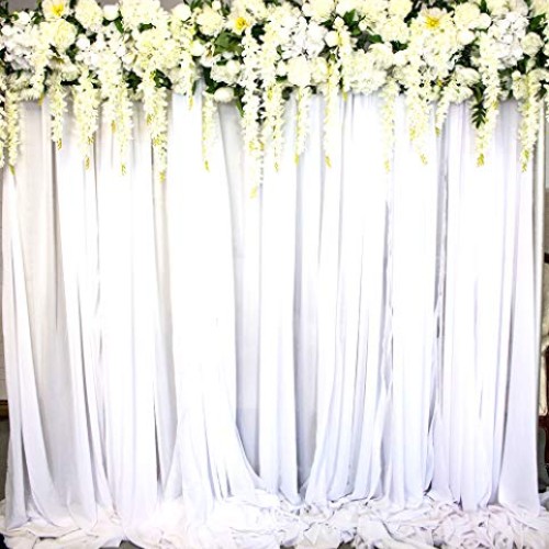 Chiffon Fabric | 10 Yards Continuous | 60 Wide | Wedding Decorati...