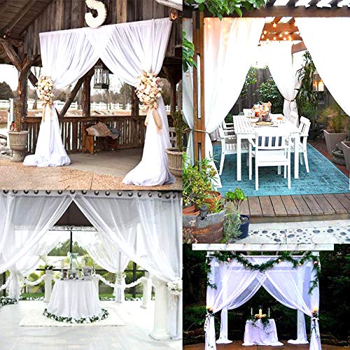 Chiffon Fabric | 10 Yards Continuous | 60 Wide | Wedding Decorati...
