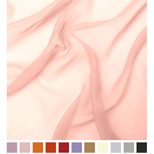 Chiffon Fabric | 10 Yards Continuous | 60 Wide | Wedding Decorati...