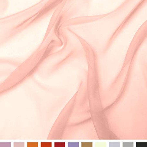 Chiffon Fabric | 10 Yards Continuous | 60 Wide | Wedding Decorati...