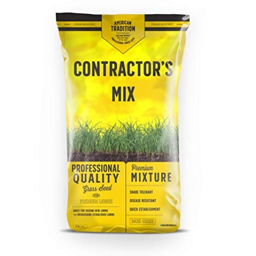 Barenbrug Contractors Professional Grass Seed Mix, 50 lbs