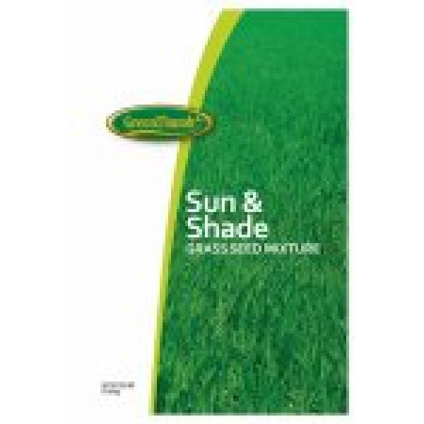Barenbrug USA Green Thumb 700796 Sun and Shade Grass Seed Mix, 25-...