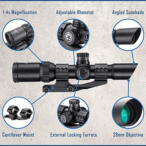 Barska 1-4x28 IR Hunting Scope