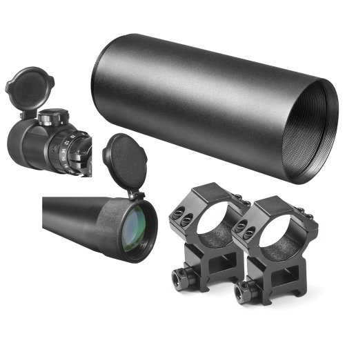 BARSKA 10-40x50 IR SWAT Extreme Tactical 30mm Riflescope Black Ma...