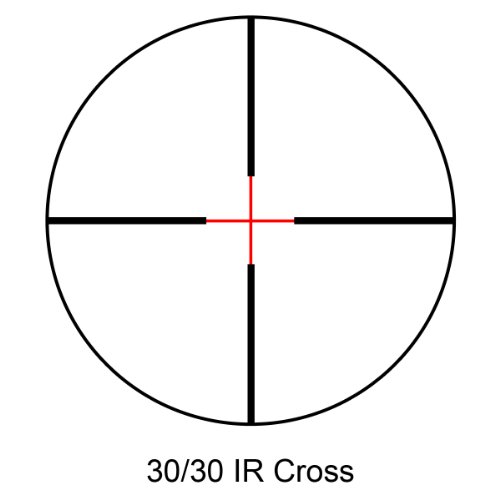 BARSKA 3-12x50 IR Huntmaster Pro 30/30 IR Cross Riflescope