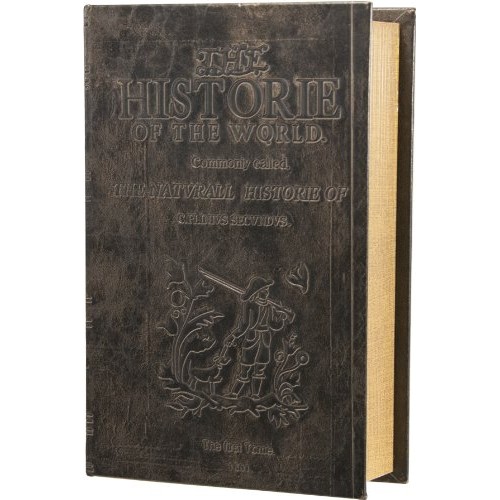 Barska Antique Book Lock Box with Key Lock