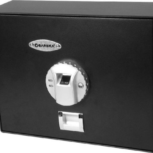 BARSKA AX11556 Biometric Fingerprint Top Opening Security Drawer S...