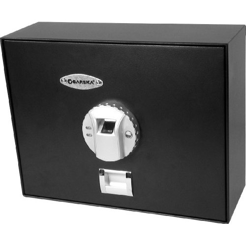 BARSKA AX11556 Biometric Fingerprint Top Opening Security Drawer S...