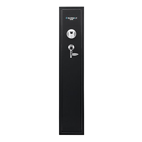 Barska AX11652 Quick Access Biometric Rifle Safe, Small, Multicolor