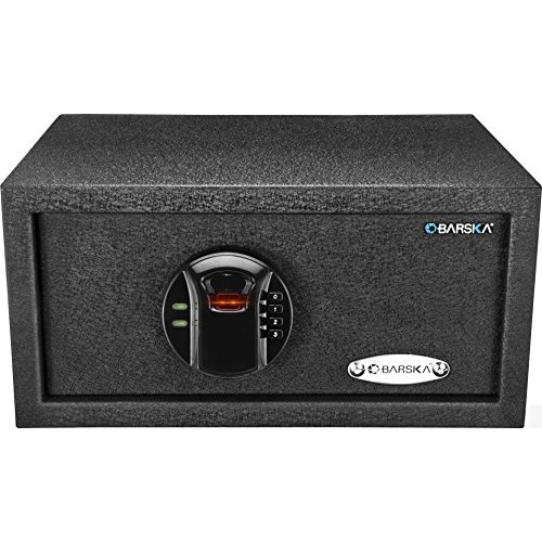 BARSKA AX12476 Quick Access Keypad Biometric Fingerprint Security ...